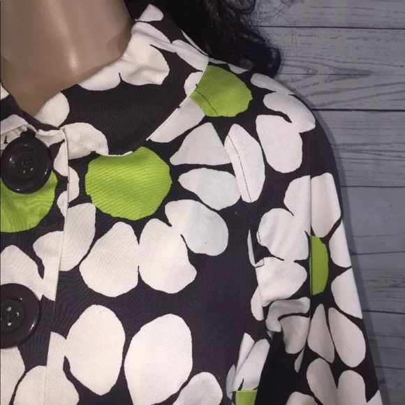 Catherine Stewart Retro Floral Print Jacket - New - Picture 4 of 8